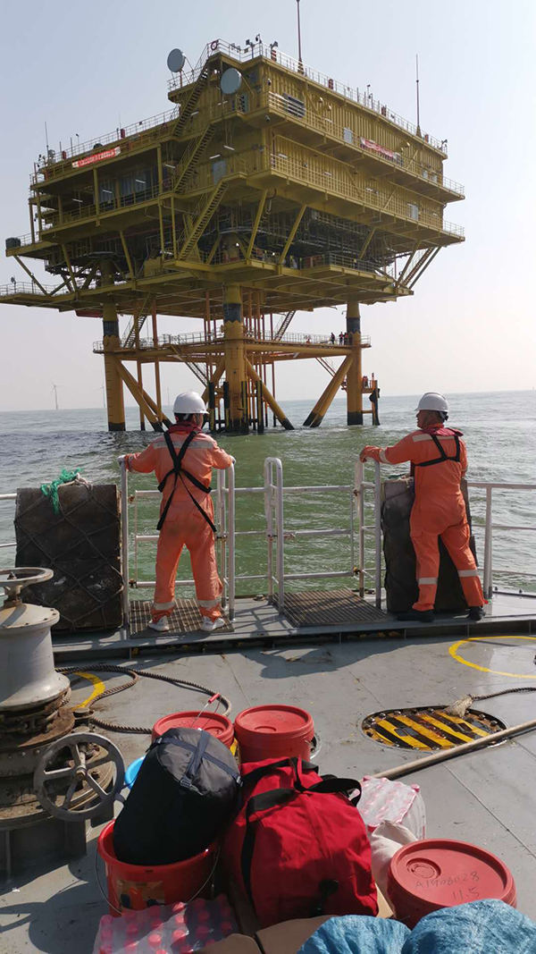 虹潤不怕遠征難，直掛云帆濟滄海-虹潤儀表為海上風電運行保駕護航